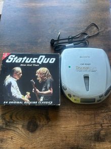 Sony CD player + 3CD Status Quo