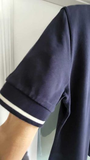 Vivienne Westwood navy polo shirt Sz S (Fit 10-12UK)