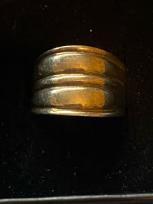 Chunky Sterling silver ring