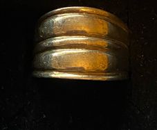 Chunky Sterling silver ring