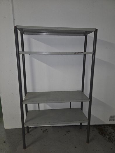 metal shelving unit