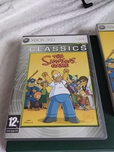The simpsons, xbox360 game, rare collectable