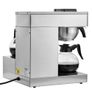 12 Cups Commercial Drip Coffee Maker, Coffee Maker Machine with 3 Glass Carafes and 3 Warmer Image 2