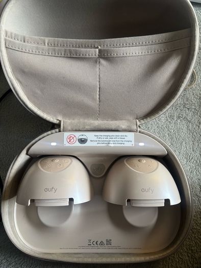 Eufy Breast pump (s1 pro) with charging case & heating technology
