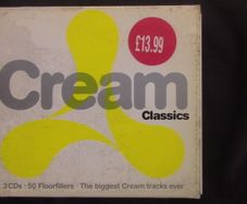 Cream Classics - 3 x CD Box set ( Incognito, Everything But The Girl, D:Ream, etc)