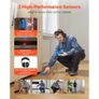 Pipe Water Leak Detector for Indoors, 1Hz-10000Hz, LCD Touchscreen Plumbing Water Leakage Detection Locator with Horizontal & Vertical Sensors, Headphones, 8GB SD Card & Carry Case Image 4