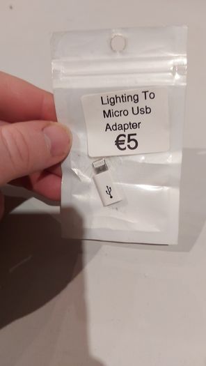 Lighting To Micro Usb Adapter
