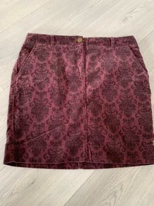 Stretch mini skirt