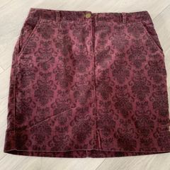 Stretch mini skirt
