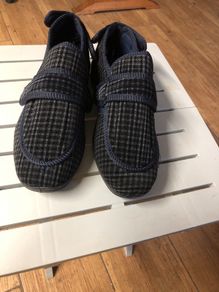 Mens Slippers (Navy )