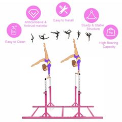 Double gymnastics bars