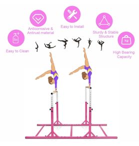 Double gymnastics bars