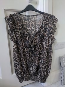 Leopard print light Summer top