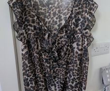 Leopard print light Summer top