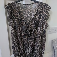 Leopard print light Summer top