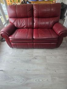 leather couch