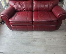 leather couch
