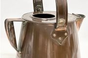 Large Antique copper hot water carrier.