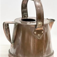 Large Antique copper hot water carrier.