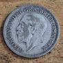 Great Britain UK 1927, One Shilling, George V, Silver Coin - free standard postage Image 2