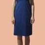Gerard V-Neck Ruffle Cap Sleeve Sheath Midi Dress Image 7