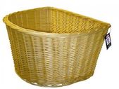 D Shape Wicker Basket