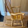 Wooden Rocking Chair Image 4