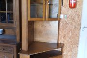 Mahogony corner unit