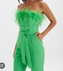 Lavish Alice Green Jumpsuit