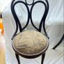 Rare Antique Bentwood Project: Fischel Table & 'Angel Wing' No. 19 Chairs Image 7