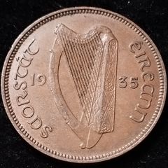 Ireland - 1935 - Half Penny - EF - KM.2 - [888]