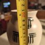 Vintage Wcklow Vale Pottery Vase With Black Rim Image 2