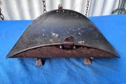 Vintage metal log holder