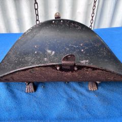 Vintage metal log holder