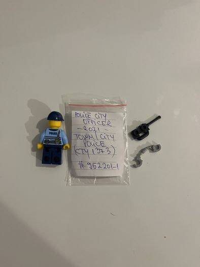Lego City Police Officer minifigure