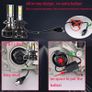H11 H9 H8 LED Headlight Fog Light Bulbs. Image 3