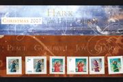 2007 Great Britain Merry Christmas - Self-Adhesive Stamps Commemorative Stamps Presentation Pack