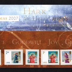 2007 Great Britain Merry Christmas - Self-Adhesive Stamps Commemorative Stamps Presentation Pack