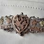 bird themed victorian sweetheart brooch best wishes. Image 5