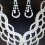 Bridal Neck piece and matching Earrings ( DEBS ) Image 2
