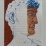 Original Art Original Drawing 'Part Roman' Irish Art abstract painting Image 5