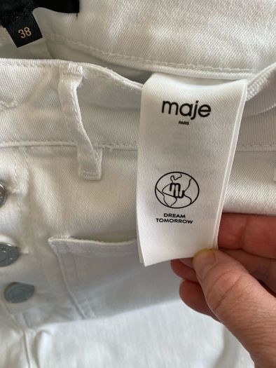 Maje Flared jeans with pockets