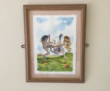 Art - Humorous Watercolour ( Liam Keeley)