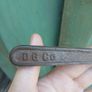 Vintage spanner (D G Co) Image 2