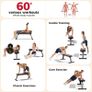 Flat Weight Bench, Foldable Flat Dumbbell Bench, Stable for All Types of Strength Training & Bench Presses, Easy to Assemble for Home Workouts, Max Load Capacity 300 kg Image 5