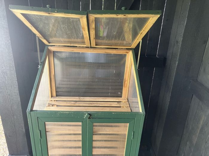 Mini Wooden Greenhouse