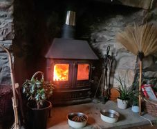 Solid Fuel Stove with Flue Recently Serviced