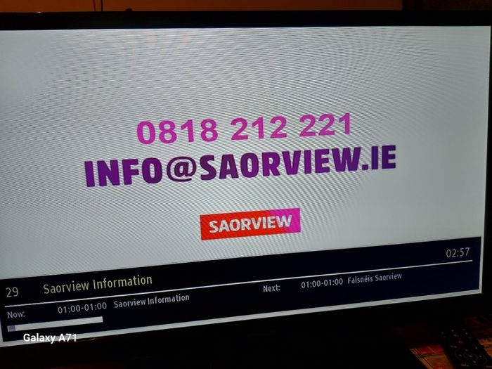 Walker 32 inch TV, Saorview, not smart, comes with remote control, Excellent condition