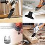 24 PC Multitool Blades LEILUO Oscillating Saw Blades for Wood Metal Plastics Quick Release Oscillating Tool Blades Kit Fit Dewalt Worx Rockwell Milwaukee Makita Ryobi Silverline Black Decker etc (FREE POSTAGE) Image 3