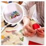 Brand New MILISTEN Sewing Thread Storage Box, 42 Compartments Transparent Image 2